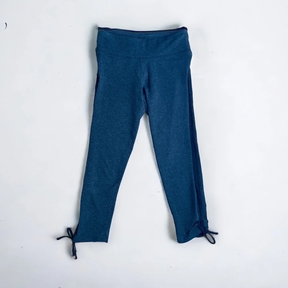 • Victoria’s Secret • Crop Pants With Mesh Panels & Cinch Ties